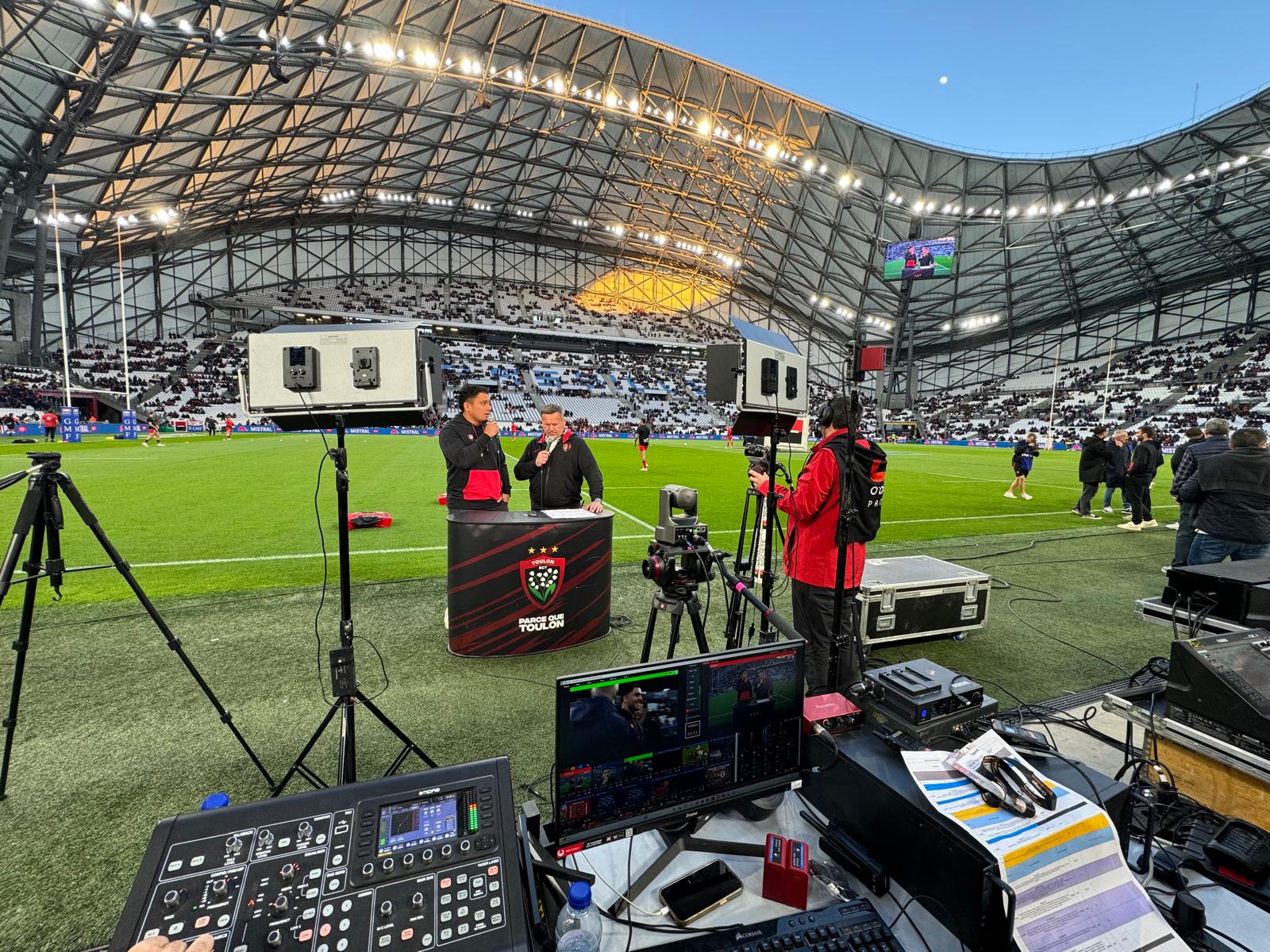 compétition sportive captation professionnelle